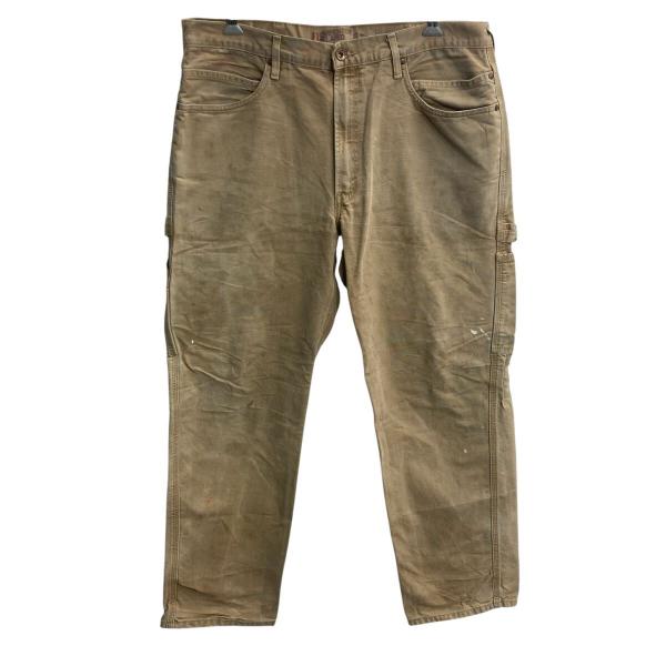 Levi's 550 リーバイス バギーダックペインターパンツ　ブラウン　40 メキシコ製 Levi's 550 ダック ペインターパンツ W38 ベージュ