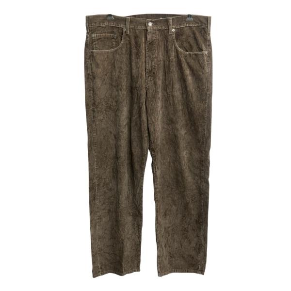 00s Levi's 569 コーデュロイパンツ W38 ブラウン リーバイス ジップ