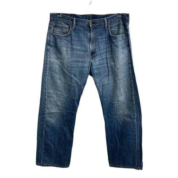 Levi's 569 デニムパンツ W36 ブルー リーバイス ジップアップ 紙