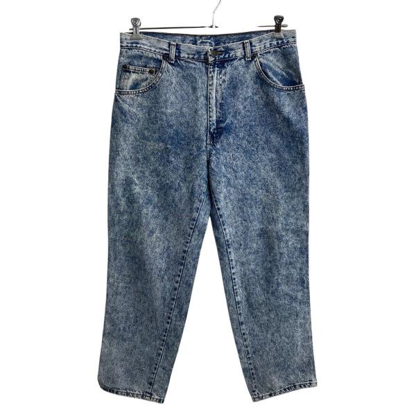 00s メキシコ製 SASSON デニムパンツ W36 ブルー サッソン ジップ