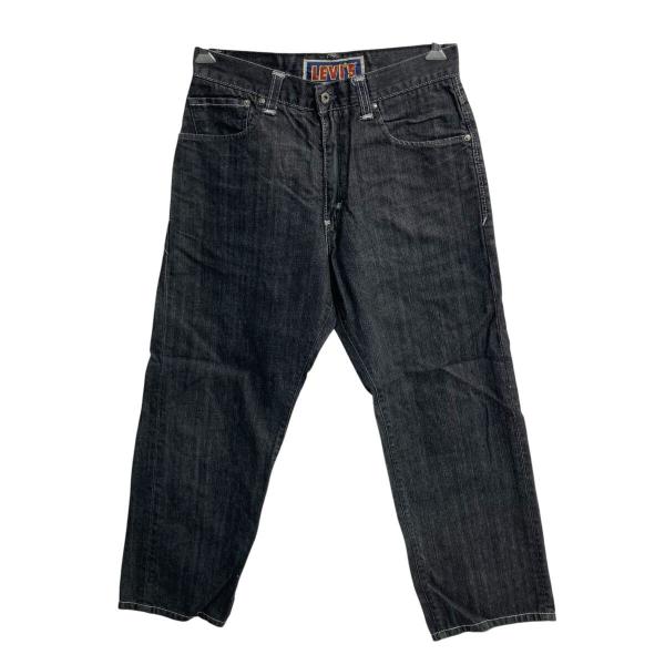 メキシコ製 Levi's 569 デニムパンツ W32 ブラック リーバイス ジップ