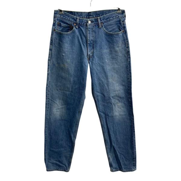 リーバイス550メキシコ製￤W34￤ルーズペイント襤褸デニム 501xx 569 メキシコ製 Levi's 550 デニムパンツ W34 ライトブルー リーバイス