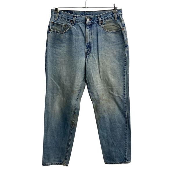 90s メキシコ製 Levi's 550 デニムパンツ W36 ライトブルー リーバイス