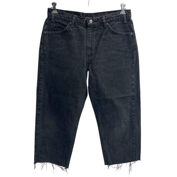 90s メキシコ製 Levi's 550 デニムパンツ W36 ブラック リーバイス