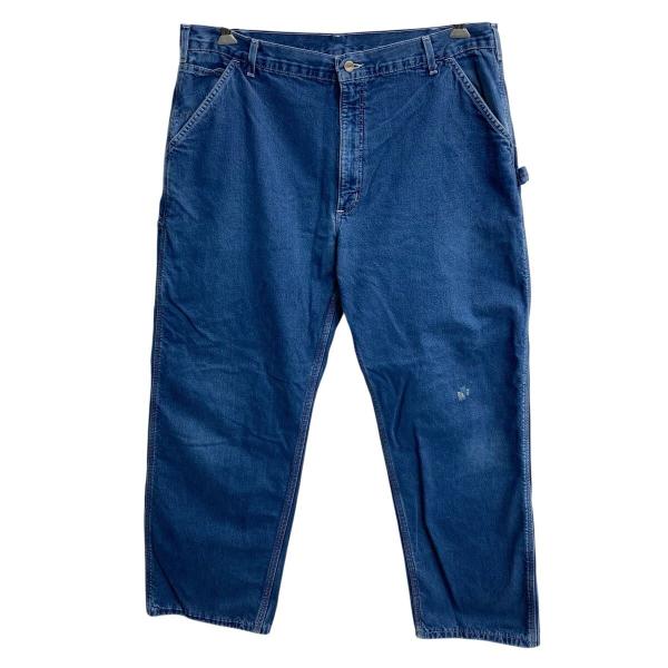 USA製 Carhartt デニム ペインターパンツ W40 ブルー カーハート