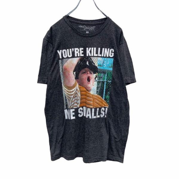 THE SANDLOT 半袖 プリント Tシャツ L グレー サンドロット 僕らがいた夏 ムービーT 古着卸 アメリカ仕入 a505-5073