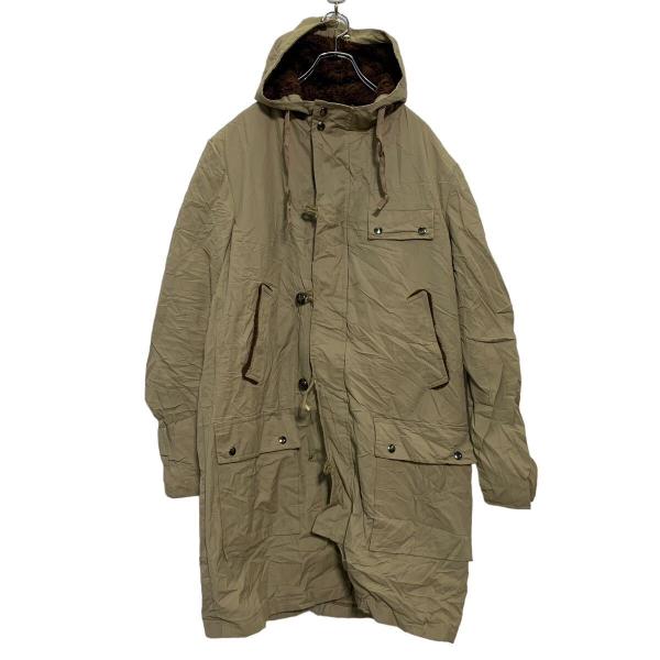 Sears/シアーズ/ジャケット/2way/裏ボア/モッズコート/タロンジップ モッズコート レディース 裏ボア フード ファー付き ロング ミリタリー