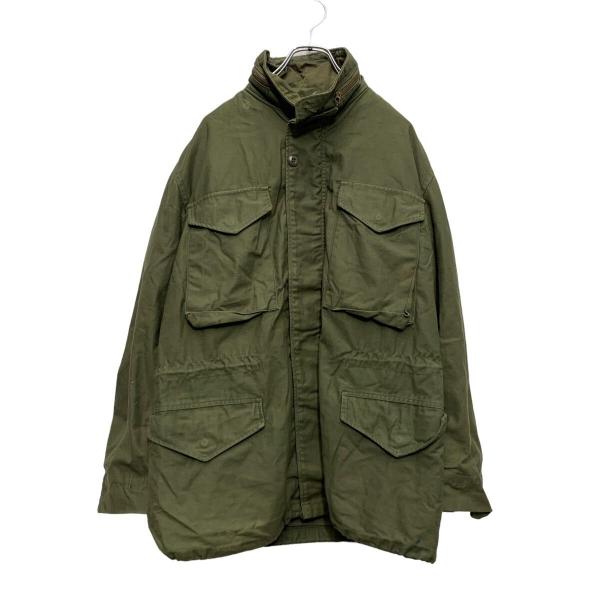 ぴ*よ様 80s 米軍実物 M-65 3rd フィールドジャケット M オリーブ 楽天
