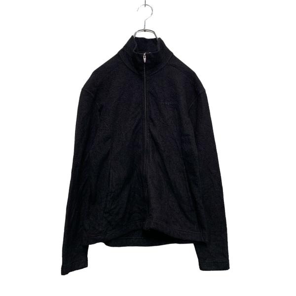 USA古着 patagonia パタゴニア ジップアップ フリース 黒 patagonia ジップアップ フリースジャケット S〜 レディース