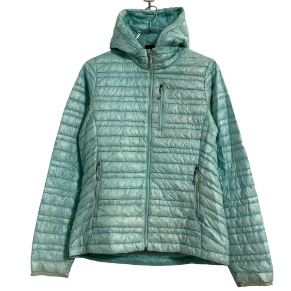 patagonia ダウンジャケット パーカー レディース XS ライトブルー 
