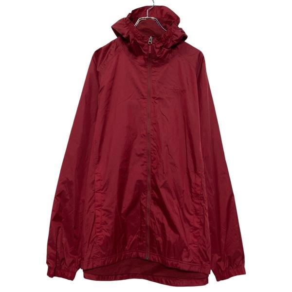 L.L.Bean ナイロン ジャケット エルエルビーン L ボルドー フルジップ