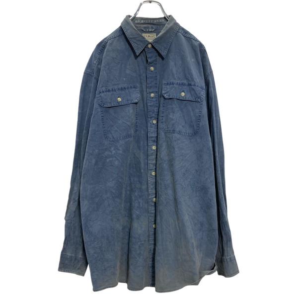 スタンドカラー　裏地　80s　ウール　エルエルビーン　古着　ネイビー　紺色　L 80s USA製 L.L.Bean スウィングトップ 裏地付き インディゴ XL