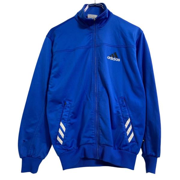 adidas ロゴ ジャージ S〜 ブルー アディダス トラックジャケット 古着