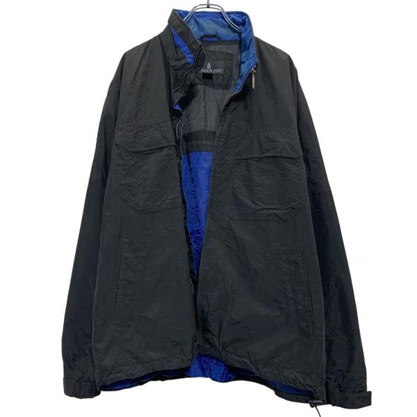 ジャケット・アウター LondonFog LONDON FOG ナイロンジャケット L ブラック ブルー ロンドン