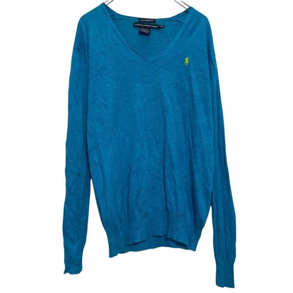 RALPH LAUREN Sport ニット セーター コットン混紡 レディース L