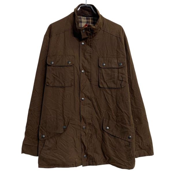 ROYAL SPENCER オイルドジャケット XL ブラウン ロイヤルスペンサー