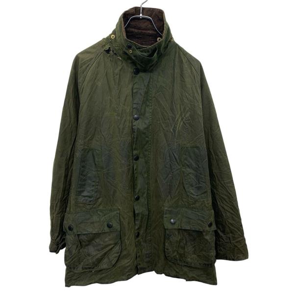 Barbour オイルドジャケット C46 カーキ バブアー ジップアップ