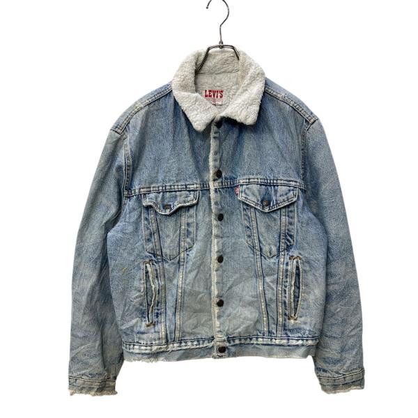 状態◎80s【USA製】LEVI'S ボアジャケット　Lサイズ Levi's デニムボアジャケット XLサイズ位 表記サイズ44R リーバイス 80