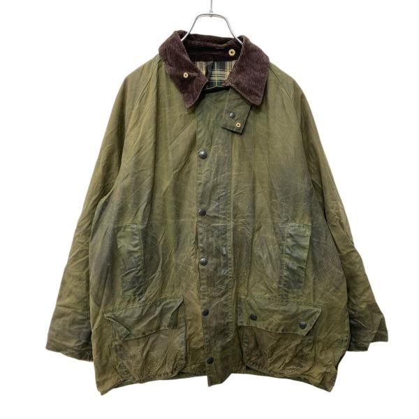 Barbour オイルドジャケット XLサイズ位 表記サイズ44 バブアー 80年代