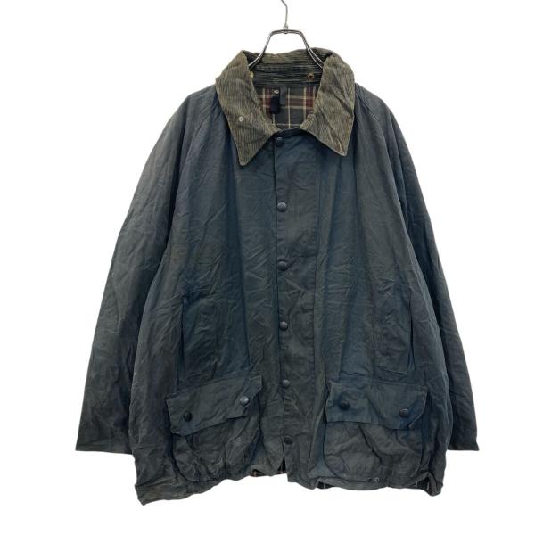 Barbour インターナショナル 90's コーデュロイ襟 Barbour オイルドジャケット 2XLサイズ位 表記サイズC52 バブアー 90