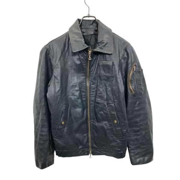 Pierre Jacques パイロット レザージャケット Mサイズ位 表記サイズ44