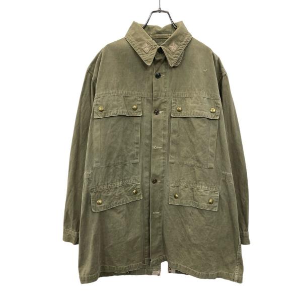 ユーロ ミリタリー ジャケット XLサイズ位 60年代 イタリア軍