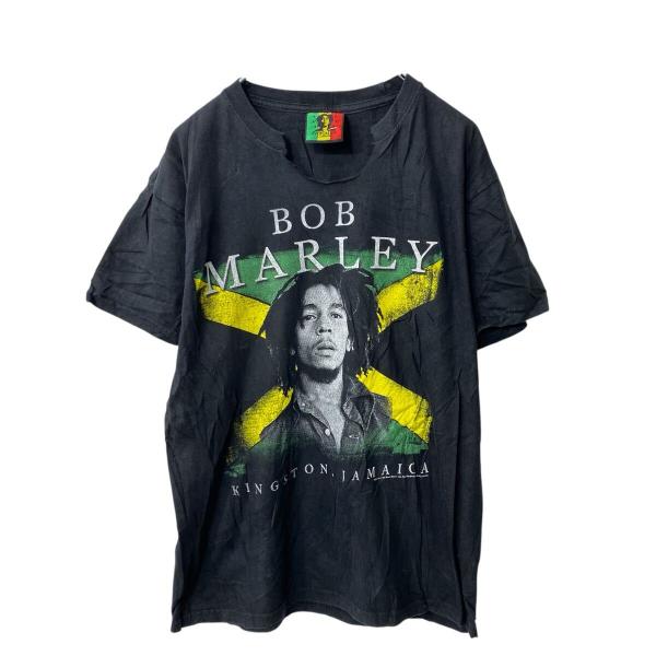 BOB MARLEY JAMAICA 半袖 プリントTシャツ M ブラック ボブマーリー