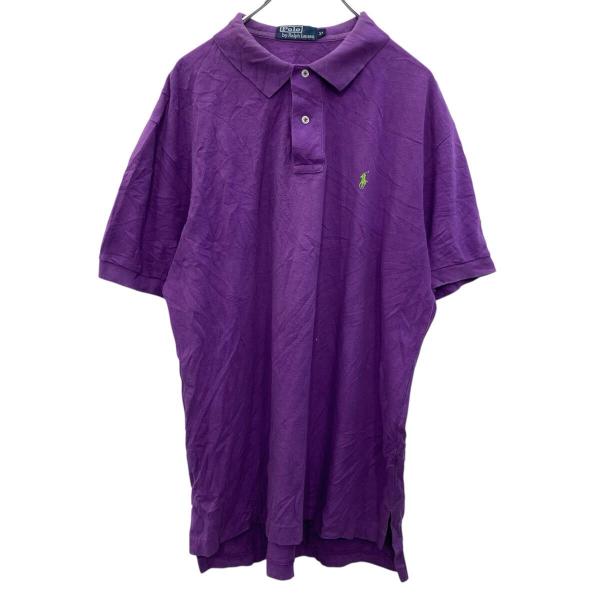 Polo Ralph Lauren 半袖 ポロシャツ XL パープル ポロラルフローレン
