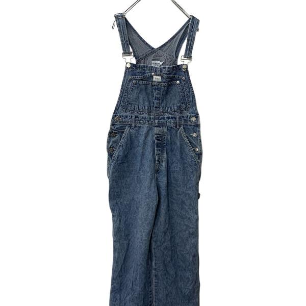 Calvin Klein オーバーオール S ブルー カルバンクライン ジップアップ