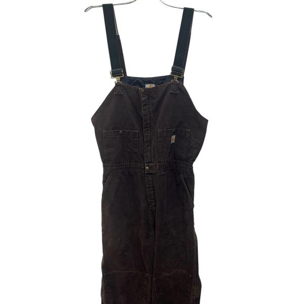 Carhartt ダック オーバーオール W36 ブラウン カーハート サロペット
