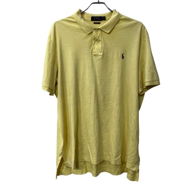 POLO RALPH LAUREN 半袖 ポロシャツ 2XL イエロー ポロ ラルフローレン
