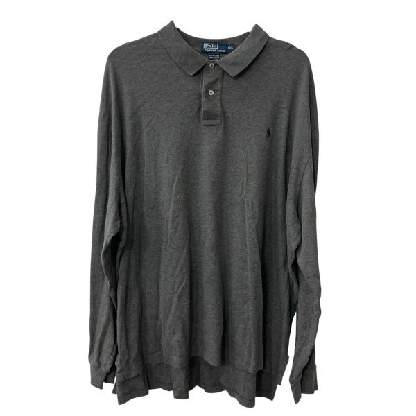 POLO RALPH LAUREN グレー ポロシャツ長袖 XS POLO RALPH LAUREN 長袖 ポロシャツ XXL グレー ポロ ラルフローレン