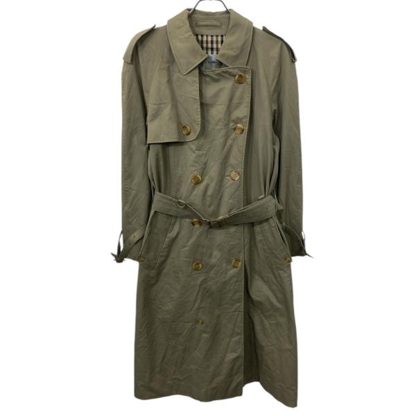 90s Aquascutum トレンチコート L〜 ベージュ系 アクアスキュータム