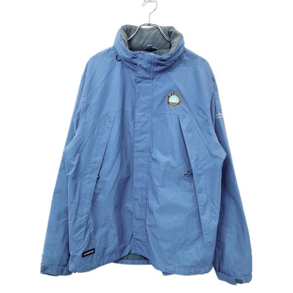 00s LANDS'END ナイロンジャケット L ブルー系 ランズエンド 春秋物