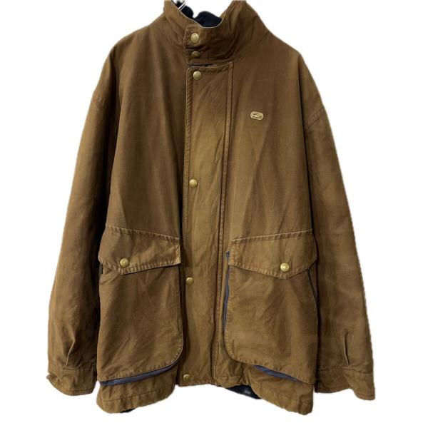 LACOSTE ジャケット XL〜 ブラウン ラコステ ジップアップ レイヤード