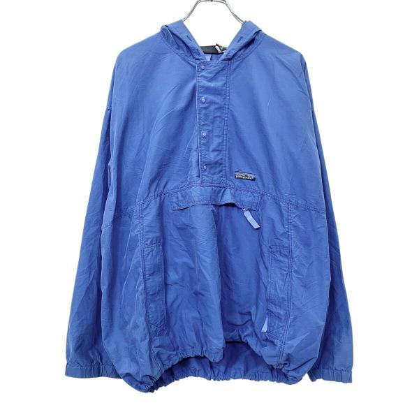 90s patagonia アノラックパーカー XL ブルー系 パタゴニア 93年製