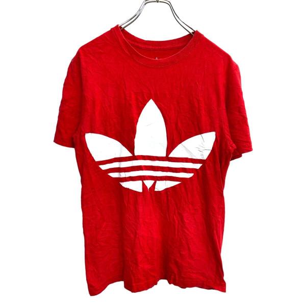 訳あり adidas アディダス 半袖シャツ Lサイズ レッド 2XO adidas（アディダス） 半袖 Tシャツ メンズ M D2M PL TEE/スポーツ