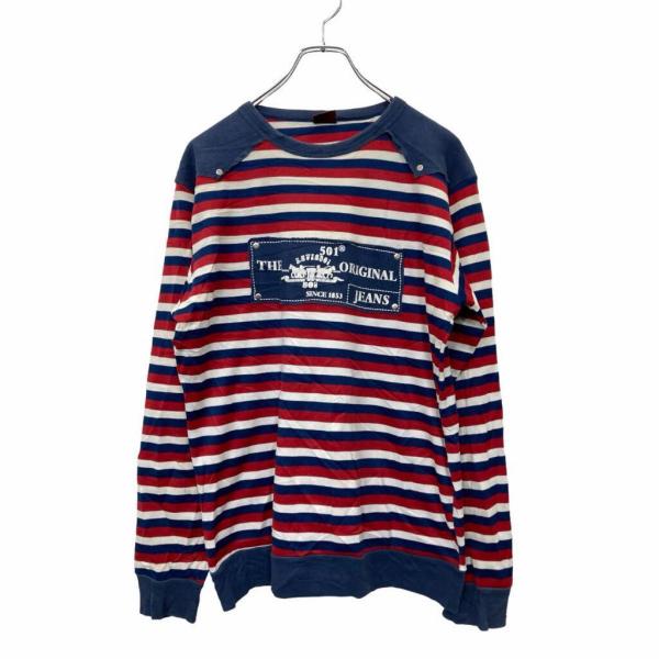 Levi's ロングTシャツ XLサイズ リーバイス ボーダー レッド Levi's ロングTシャツ XLサイズ リーバイス ボーダー レッド