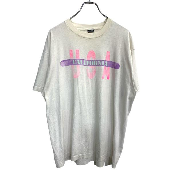 7SM3 90’s バックプリントTシャツ　シングルステッチ　古着used 90s ☆USA製 ☆古着 ☆90年代 ☆アメリカ製 ☆used ☆シングル