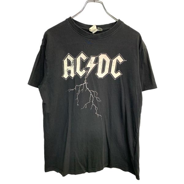 【AC/DC】Tシャツ⑦ Mサイズ AC/DC Band T -shirt XL Black Cotton High Voltage Big Size