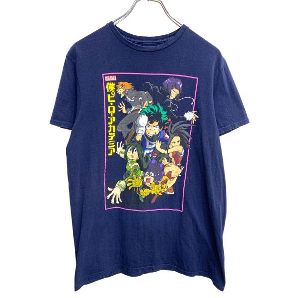 MY HERO ACADEMIA 半袖 キャラクター Tシャツ M 僕のヒーロー 