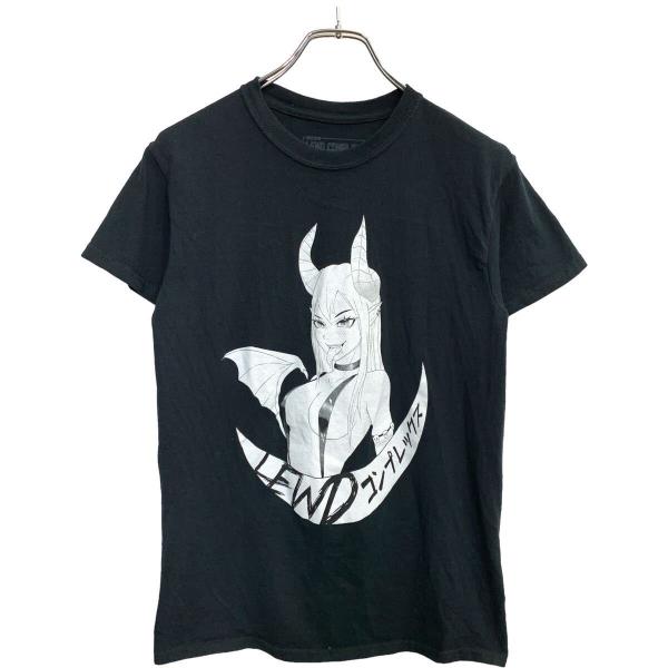 LEWD COMPLEX 半袖 キャラクターーTシャツ Sサイズ みだなら