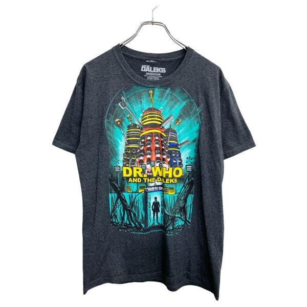 【古着】アメリカ古着　グレー プリント Tシャツ PORT&COMPANY【XL】アメリカ古着 グレー イベントTシャツ