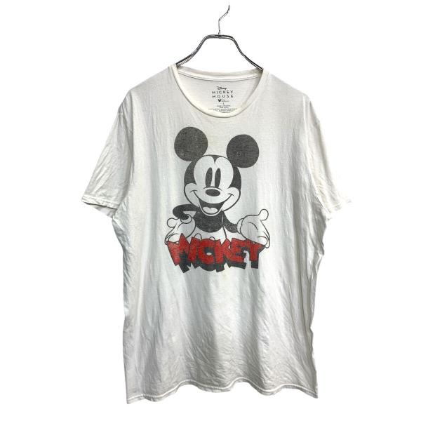 Disney 半袖 プリント キャラクター Tシャツ Lサイズ ディズニー