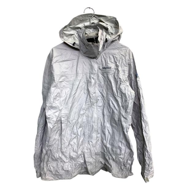 Marmot ナイロンジャケット XLサイズ マーモット ライトグレー 古着卸