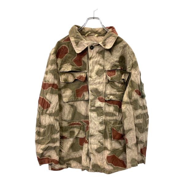 旧ドイツ軍 ミリタリージャケット Lサイズ相当 ウォーターカモ