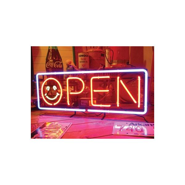 アメリカン Diy 工具 ネオンサイン 店舗 Open Smile オープン スマイル ピース 看板 ネオン Smile サイン 店舗 お店 おしゃれ かわいい Sho Neon Open Smile アメリカン雑貨vs66
