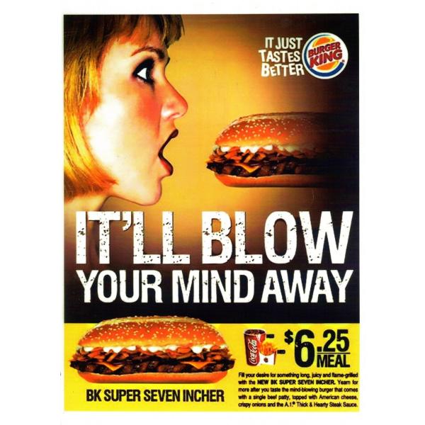 ミニポスター Burgerking バーガーキング It Ll Blow Your Mind Away ハンバーガー アメキャラ インテリア ポスター かわいい おしゃれ アメリカン 雑貨 Cp 045 キャラクター専門店 Vs66 Cartoon 通販 Yahoo ショッピング