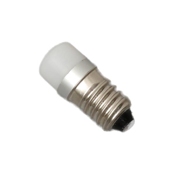LED豆電球 AC/DC両用 10V-30V 白色カバー付き 口金E10 : ショップユー