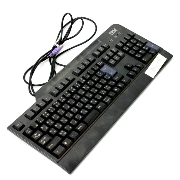 IBM 日本語キーボード KB-0225(P/N:32P5118) 黒 PS/2接続